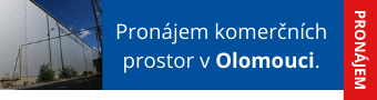 Pronájem komerčních prostor v Olomouci