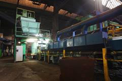 Semiautomatic molding line Disamatic