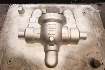 Sand mould pattern