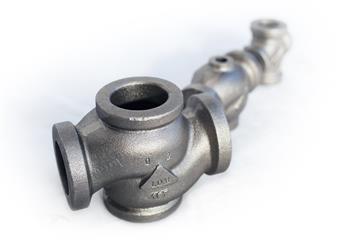 Castings of three-way valves