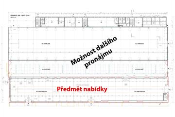 Hala půdorys